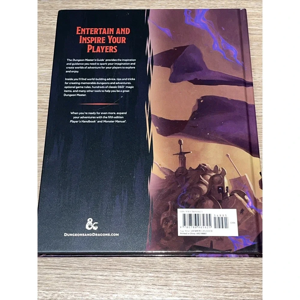 Dungeons & Dragons: - Dungeon Master's Guide 5th Ed. 2014 Hardcover 1st Printing